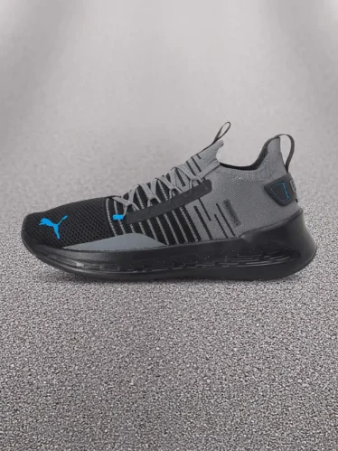 Puma Softride Symmetry Fuzion Unisex Black Running Shoes