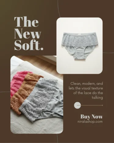 Premium Lace Soft Hipster Panty